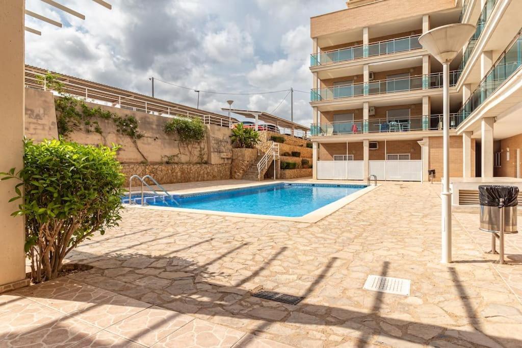 Ferienwohnung Atico Con Terraza Y Piscina Peñíscola Exterior foto