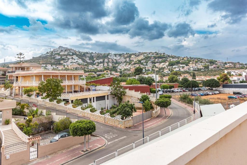 Ferienwohnung Atico Con Terraza Y Piscina Peñíscola Exterior foto