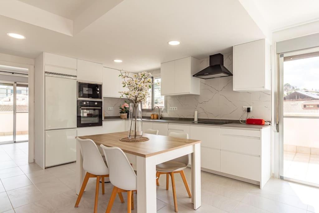 Ferienwohnung Atico Con Terraza Y Piscina Peñíscola Exterior foto